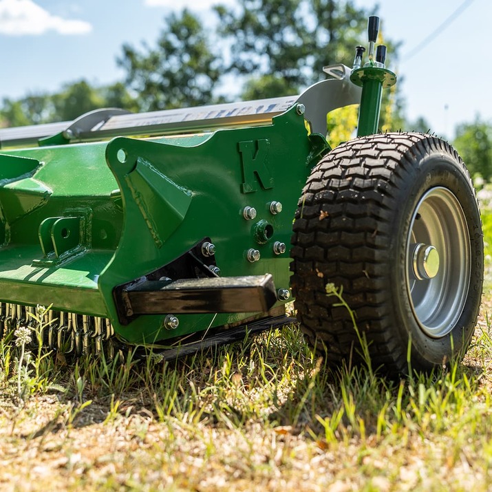 ATV flail mower, with flap and electrical start-up, 1.5 m, 15 hp