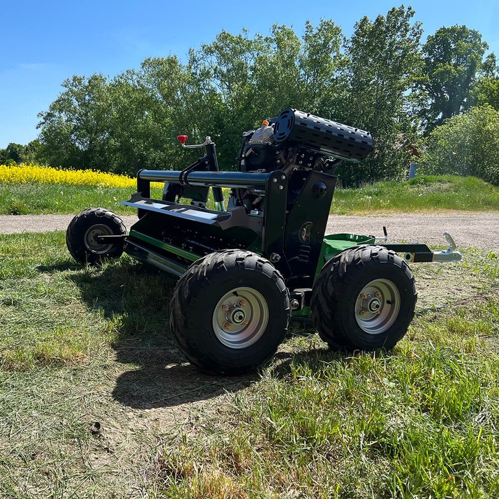 ATV flail mower XL with flap, 1,5 m, 25 hp