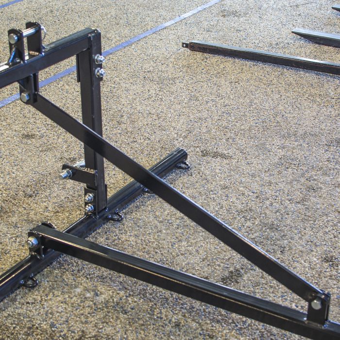 Three-point linkage frame for 2.1 m harrow mat