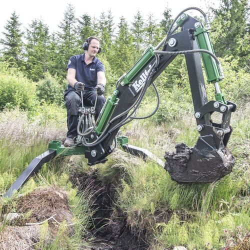 ATV Backhoe Digger