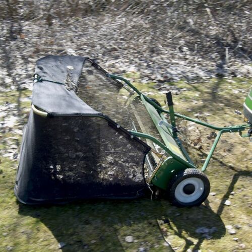 ATV grass and leaf collectors