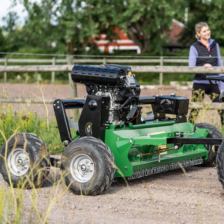 ATV flail mower XL with flap, 1,5 m, 25 hp