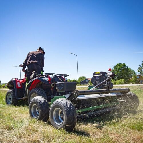 ATV flail mower XL with flap, 1,5 m, 25 hp