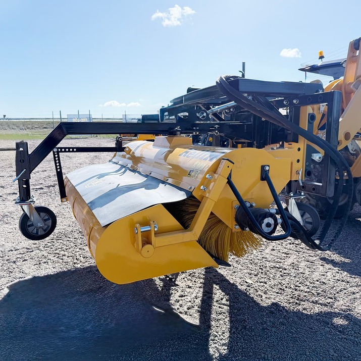 Sweeper with collector