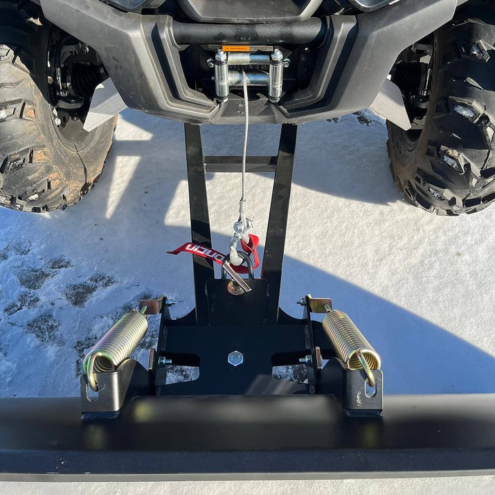 Snow blade ATV