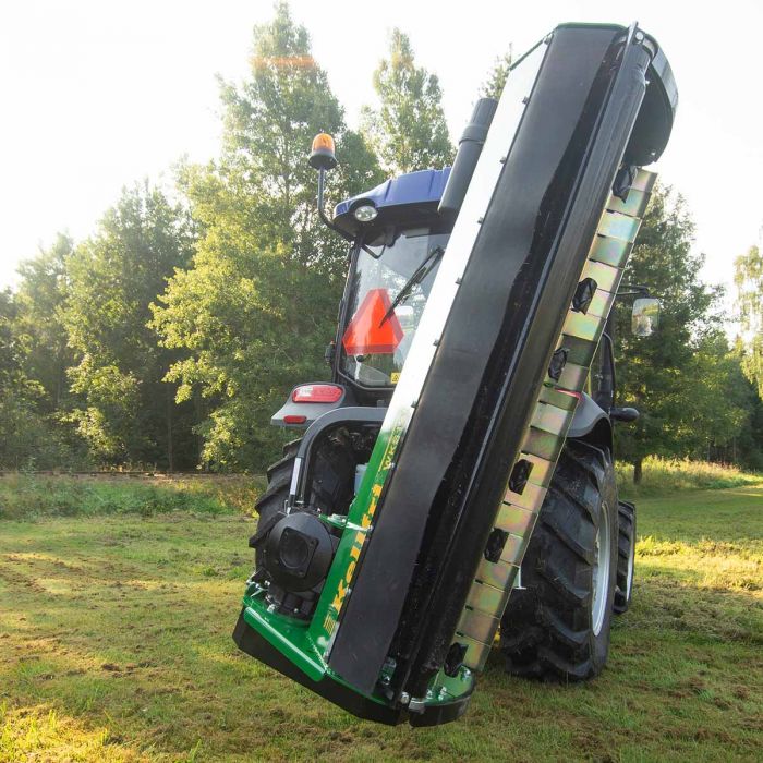 Verge flail mower W 1.45 m, lightweight