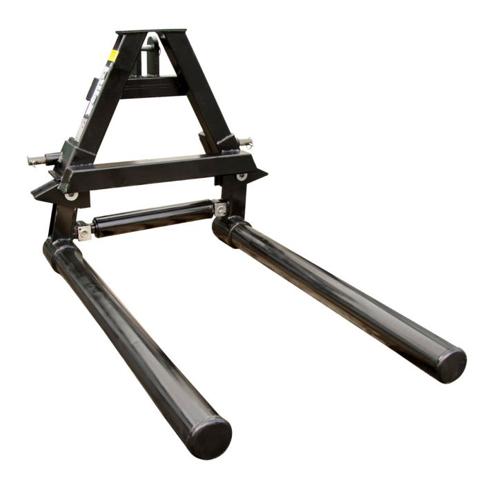 Bale lifter for 3-point linkage