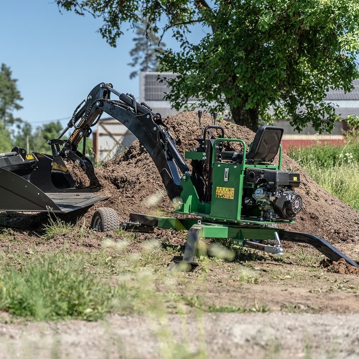 ATV Backhoe Digger 360