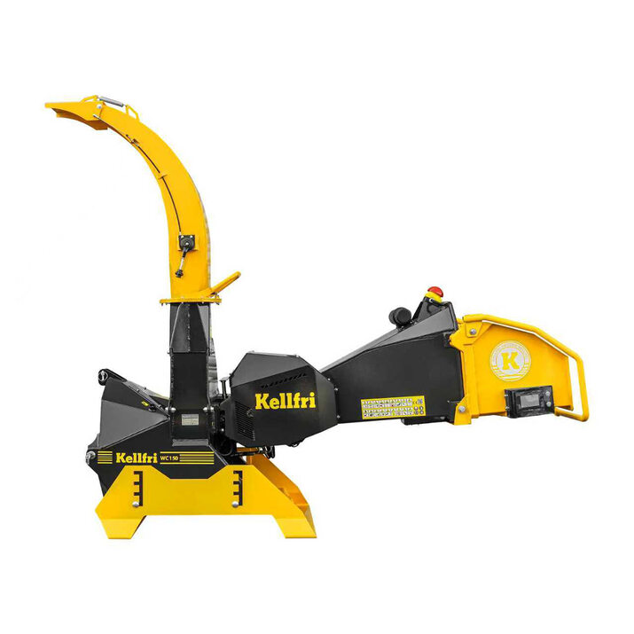 Chipper 150, with antistress hydraulic infeed