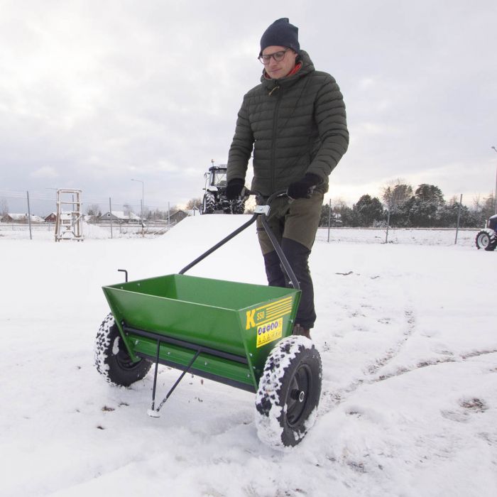 Gritter, hand-operated