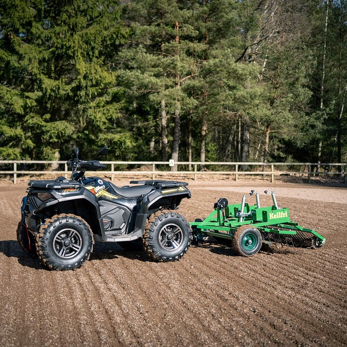 Arena harrow ATV