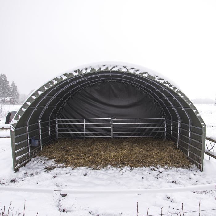 Wind shelter 6 x 6 m