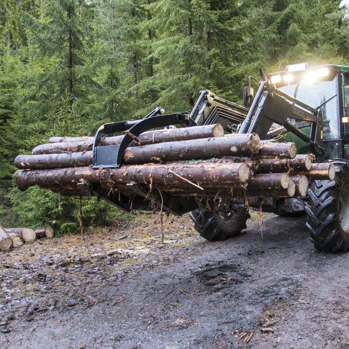 Timber grapple for frontloaders, Euro