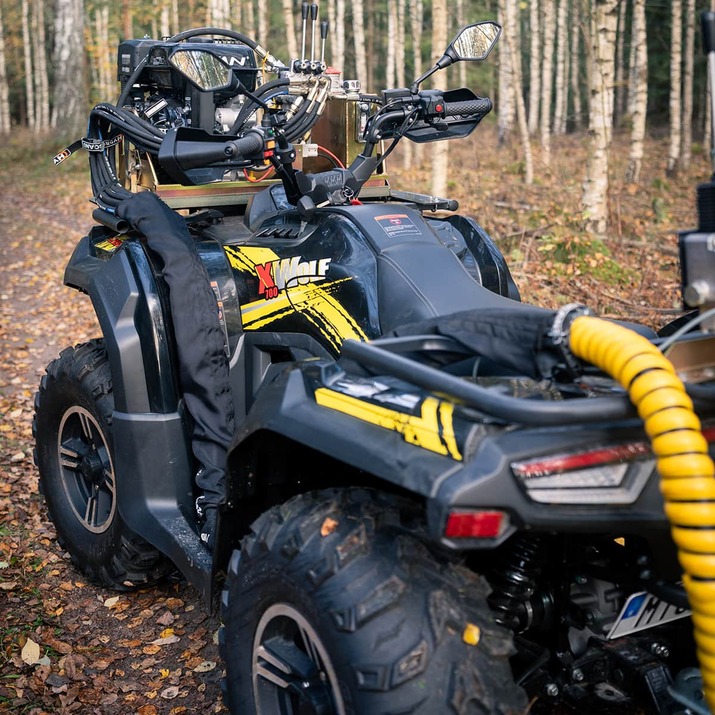 Forestry trailer ATV FT36D-2T