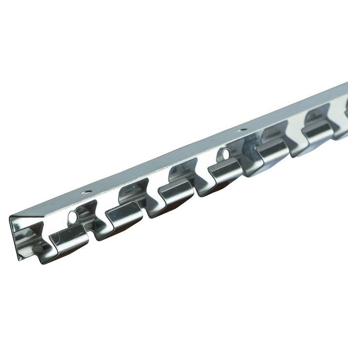 Rail for PVC strip curtain 1.5 m