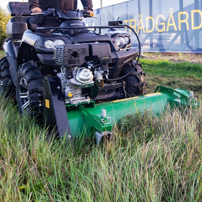 ATV flail mower, front mounted