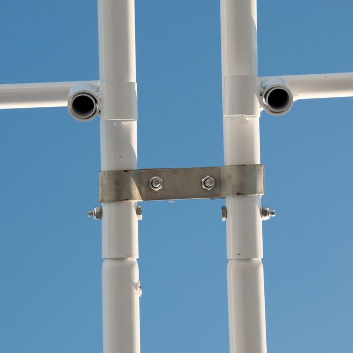 Wind shelter 6 x 6 m incl. loop leg gates