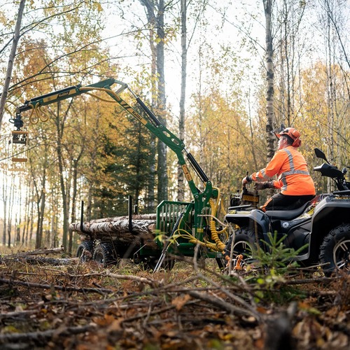 Forestry trailer ATV FT36-2T