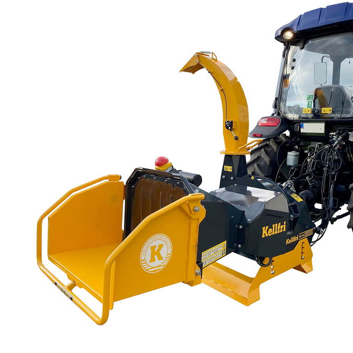 Chipper 150, with antistress hydraulic infeed