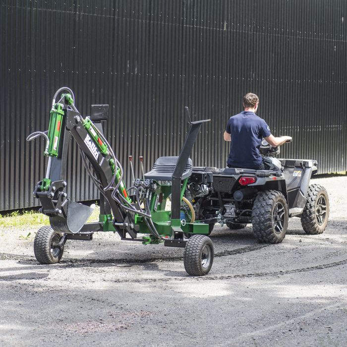 ATV Backhoe Digger