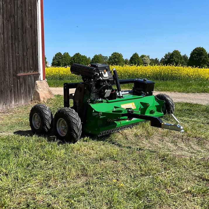 ATV flail mower XL with flap, 1,5 m, 25 hp