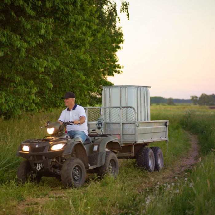 Tipping trailer ATV, 1.5 tonnes