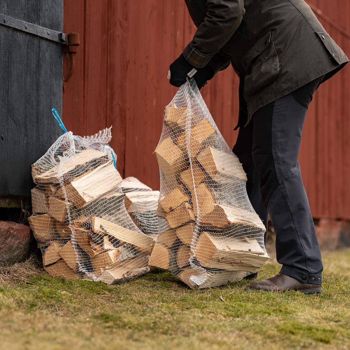 Firewood bag 40 L, 50 pcs