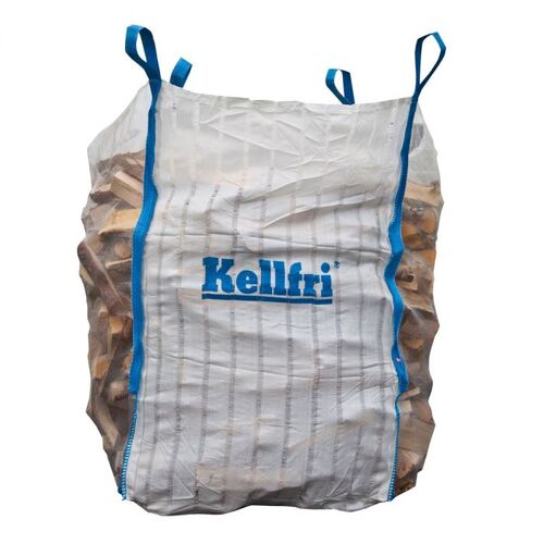 Firewood bulk bag 1,500 l, openable bottom