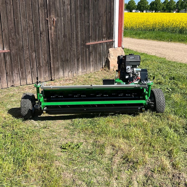 ATV flail mower, with flap and electrical start-up, 1.5 m, 15 hp