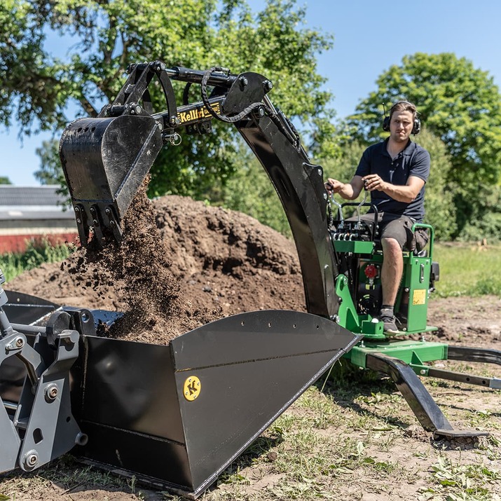 ATV Backhoe Digger 360 