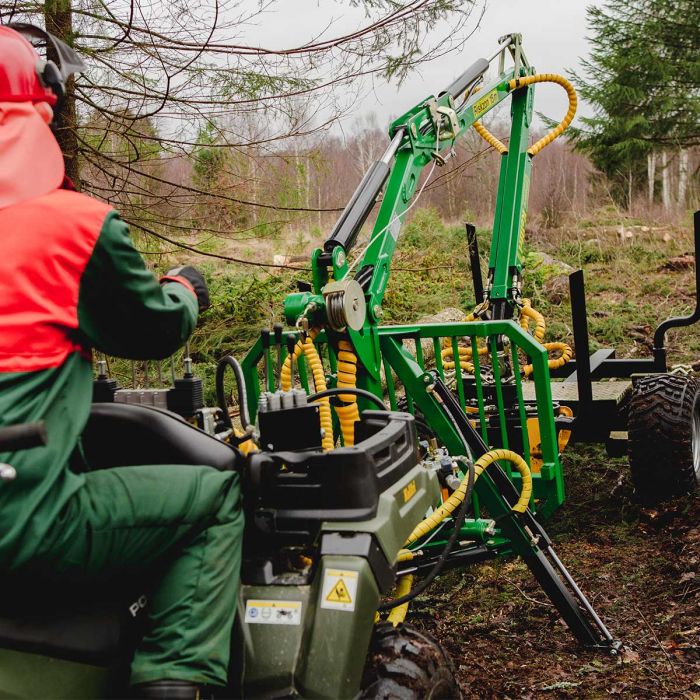 2-tonne Forestry Trailer, Package 9