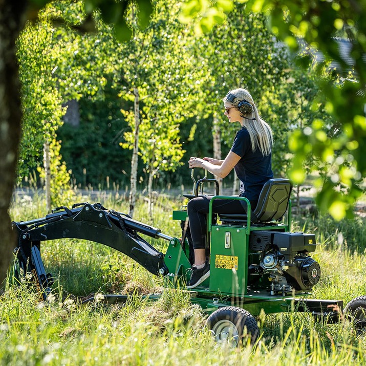ATV Backhoe Digger 360