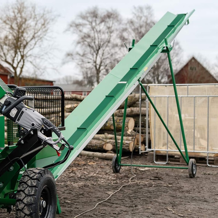 Firewood conveyor 7.5 m
