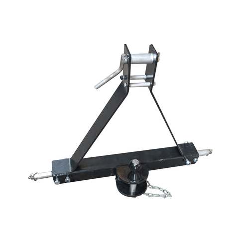 A-frame with tow bar ball, 3-point Combi, Cat 1 & 2