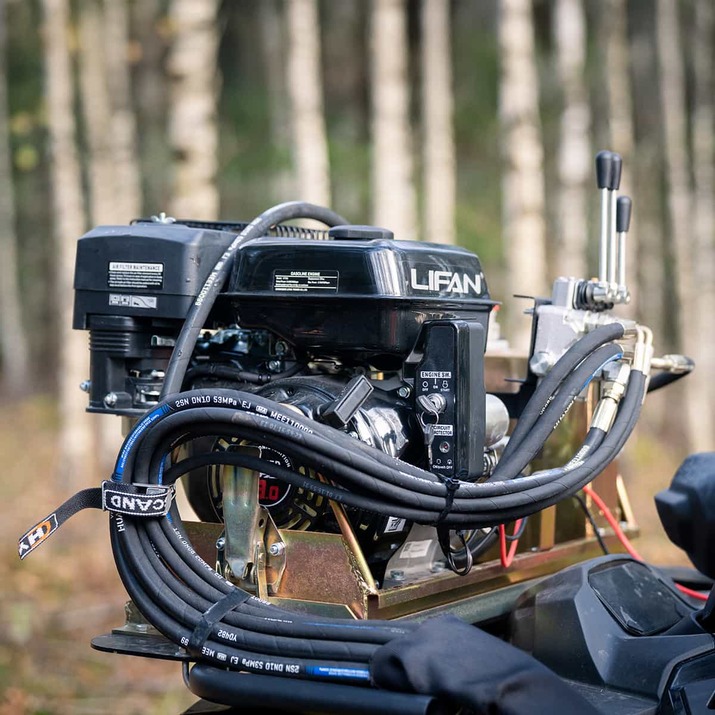 Forestry trailer ATV FT36D-2T