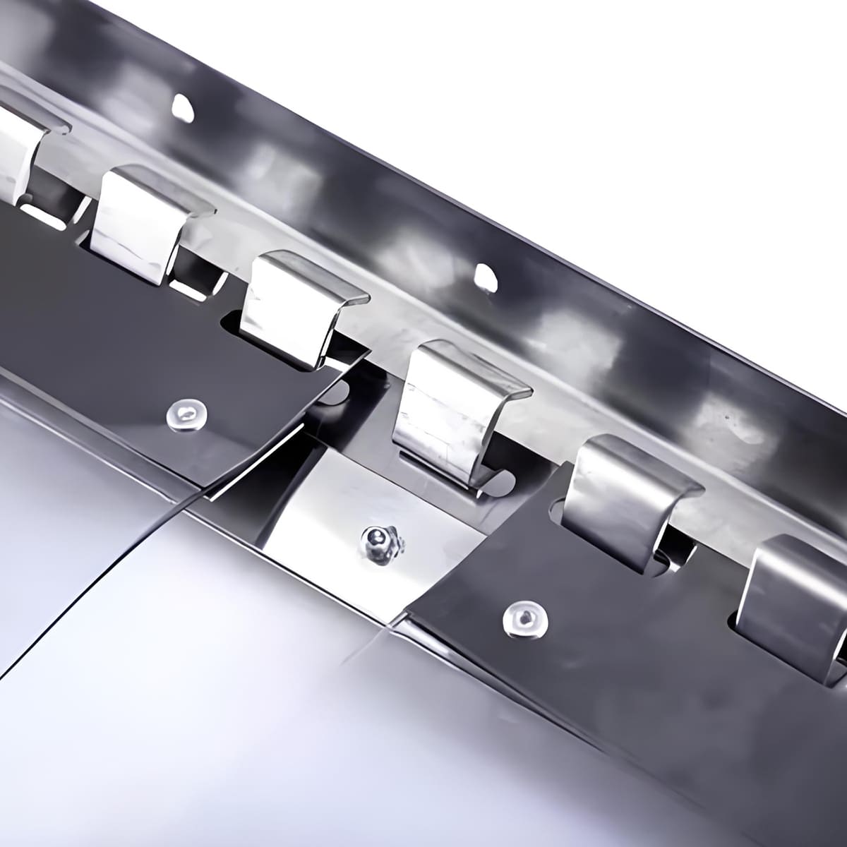 Mounting bracket for PVC strip curtain 200 mm