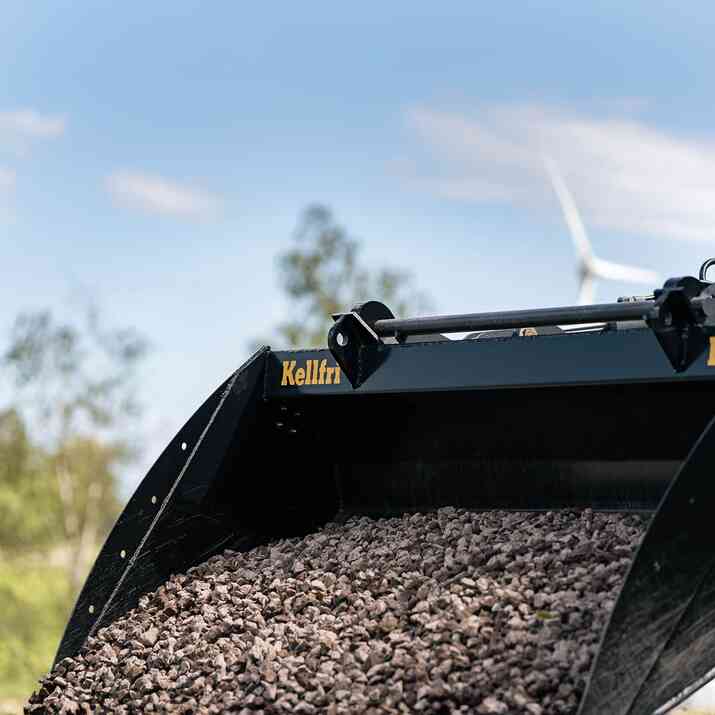 Grading bucket 1.8 m, Euro