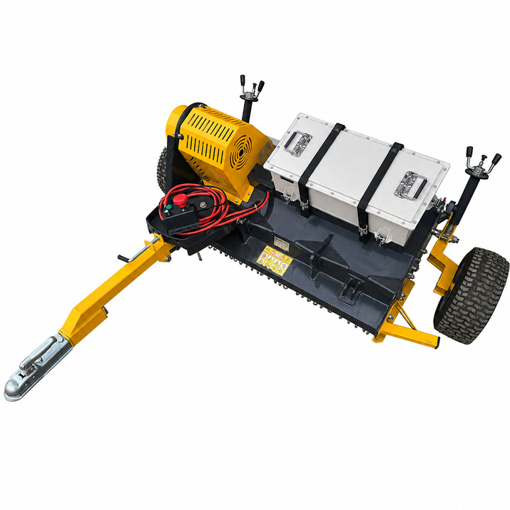 Electric ATV flail mower