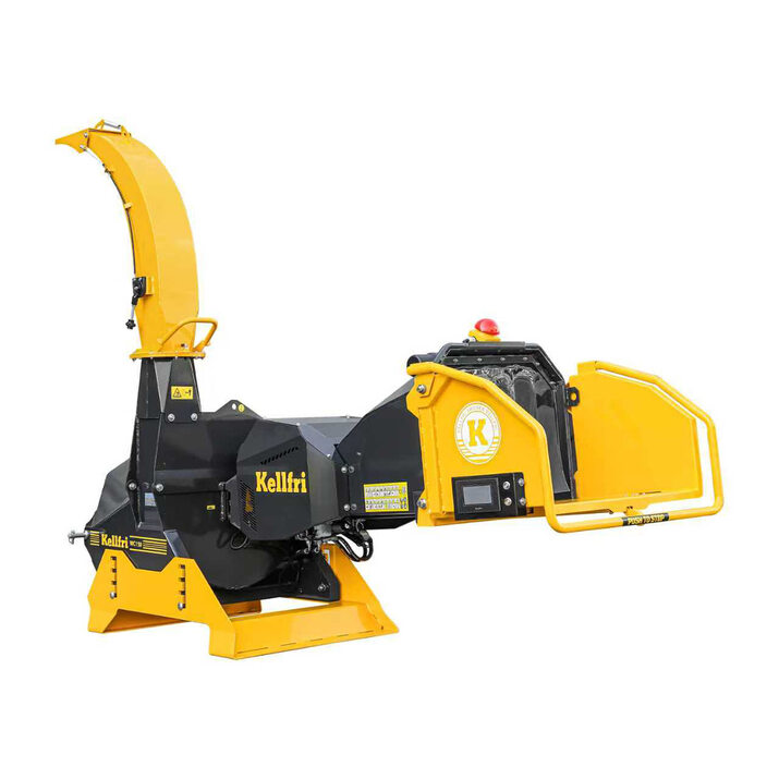 Chipper 150, with antistress hydraulic infeed