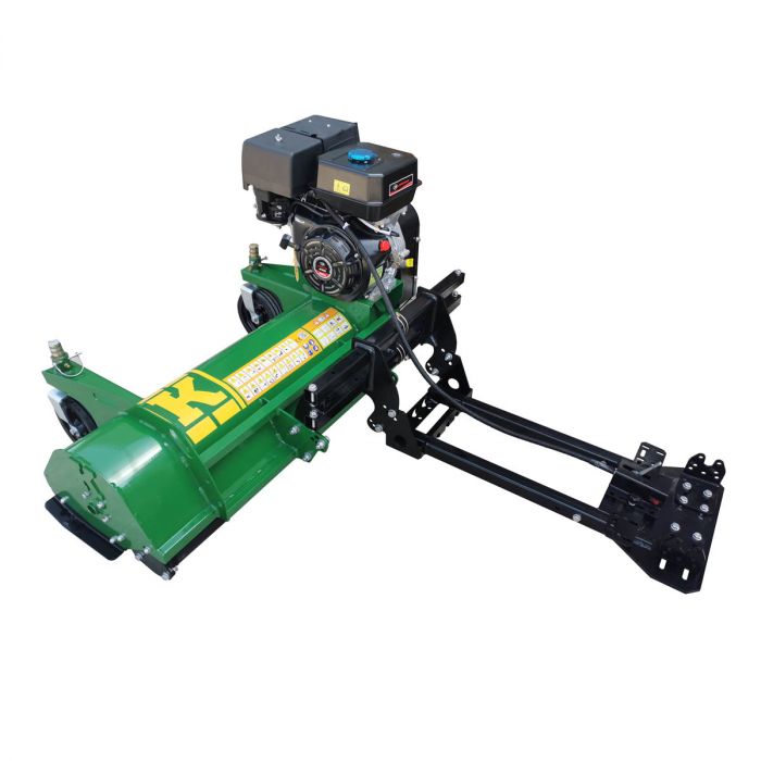 ATV flail mower, front mounted