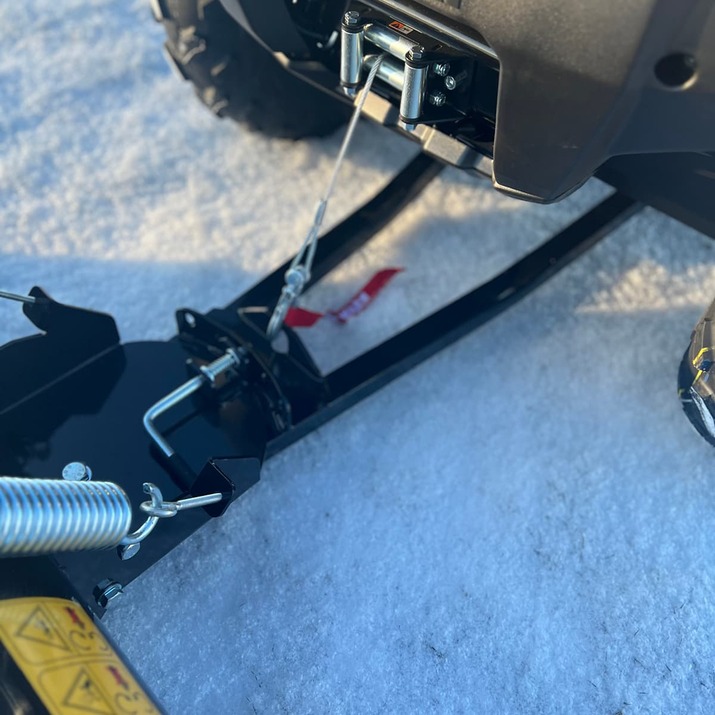 Snow blade ATV