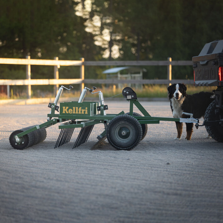 Arena harrow ATV