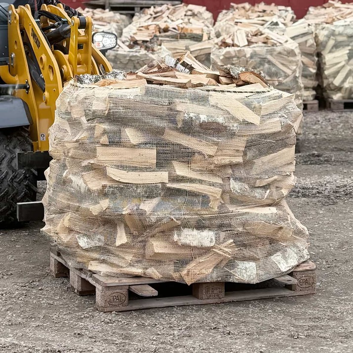 Firewood bulk bag 1500 L for stand