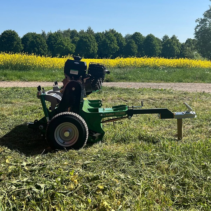 ATV flail mower with flap, 1.2 m, Briggs and Stratton 13.5 hp