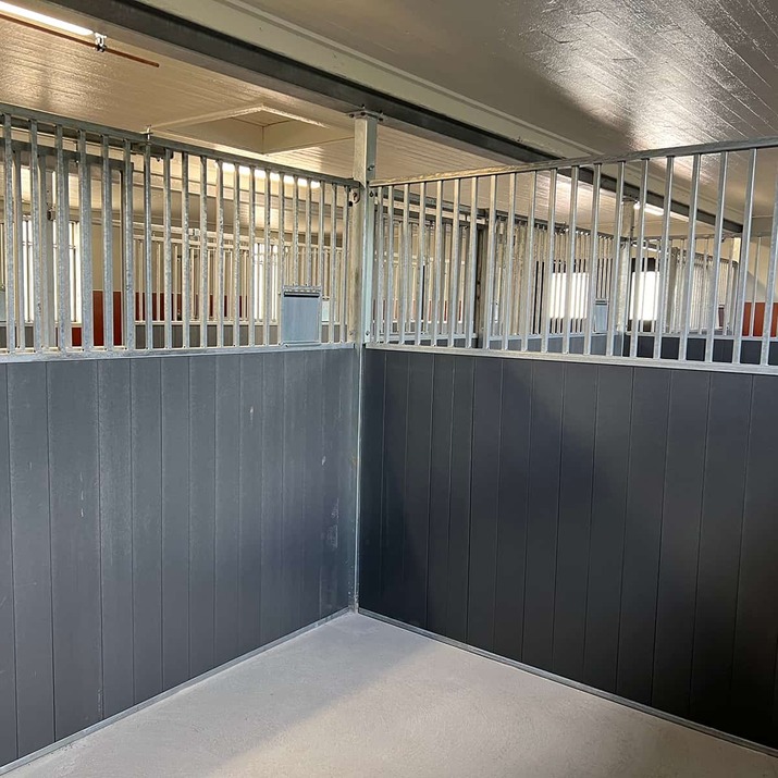 Partition 3.5 m, including pine panelling, SWE