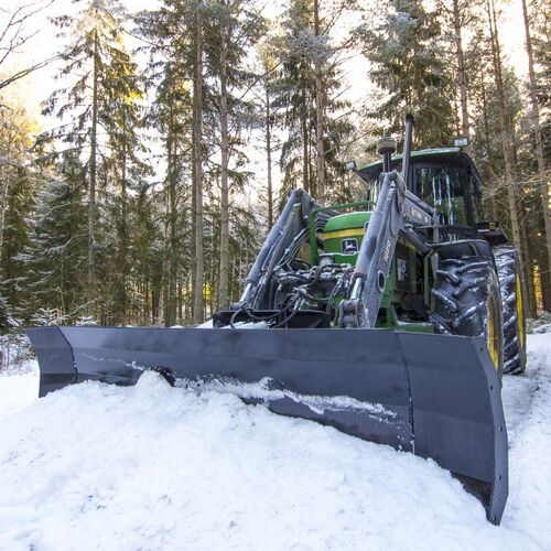 Diagonal snow blade 2.5 m, Euro