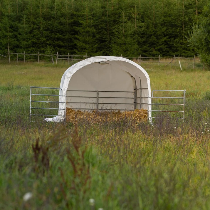 Wind shelter for sheep