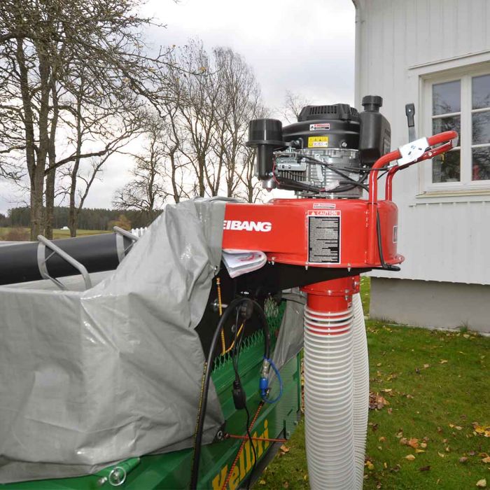 Leaf vacuum unit 6 hp