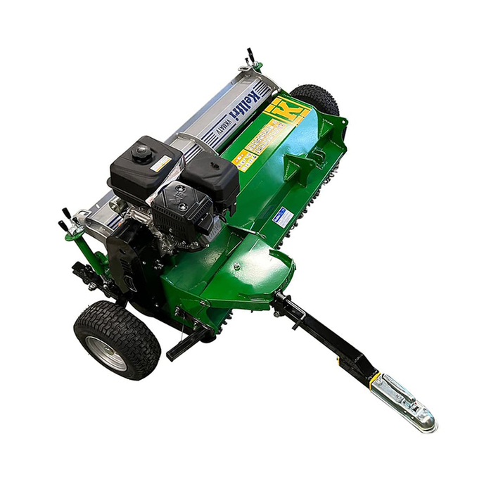 ATV flail mower, with flap and electrical start-up, 1.5 m, 15 hp