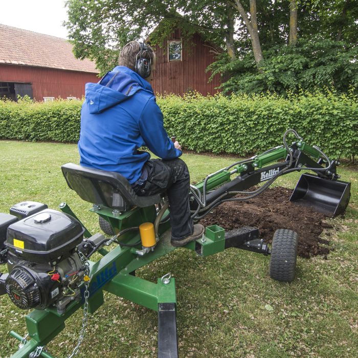 ATV Backhoe Digger
